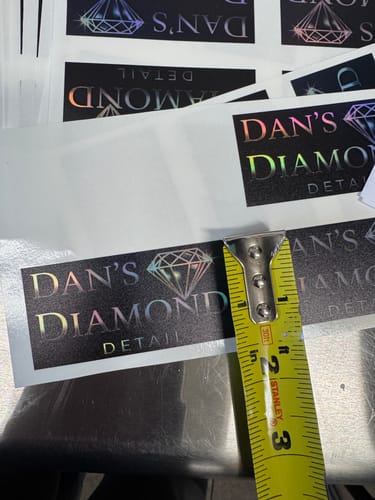 Customer photo review of Print Custom Labels