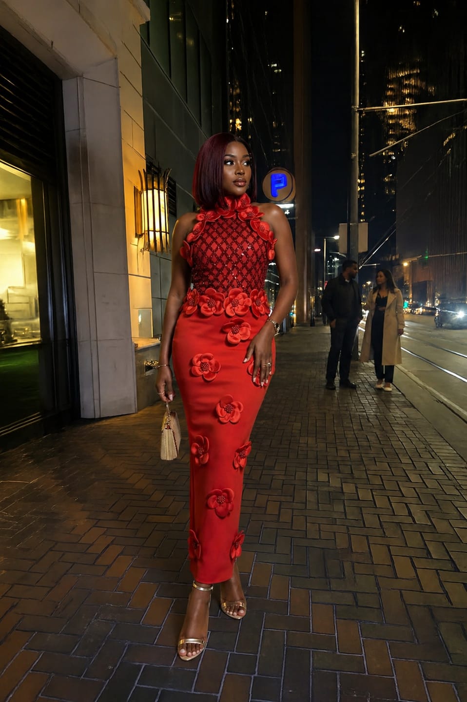 Customer photo review of Rose 3D Dress