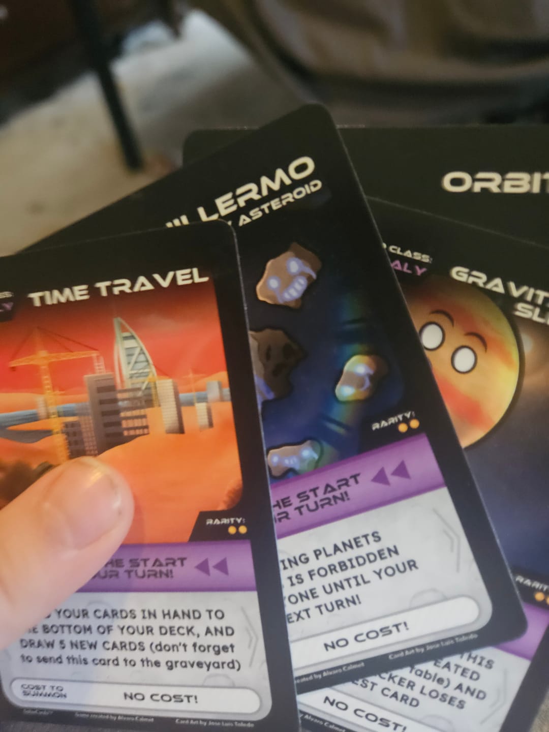 Customer photo review of SolarCards Booster Pack 🚀