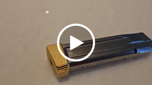 Customer video review of STI 2011 Brass Double Stack Open Magazine Base Pad | 9mm/.38