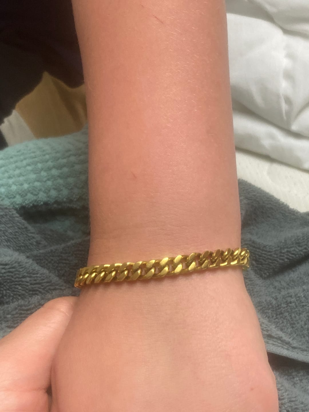 Customer photo review of Cuban Link Armband 6mm