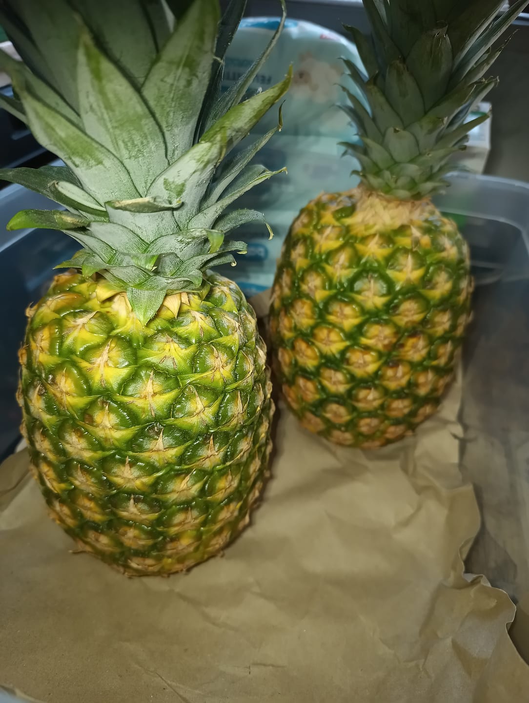 Customer photo review of Ananas Flugware reifgeerntet (stk. ca 1,5kg!) Aktionspreis %