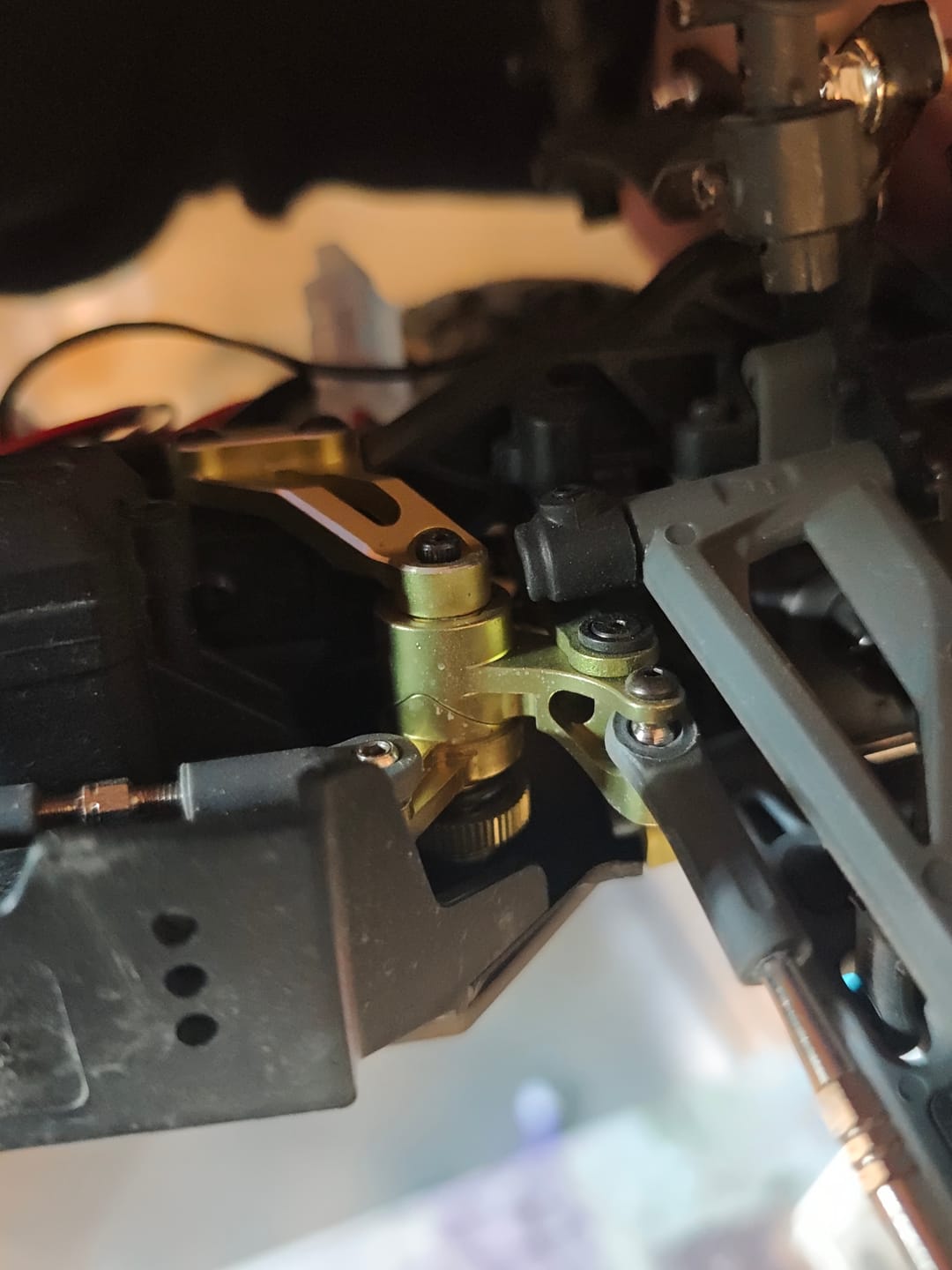 Customer photo review of Aluminum Servo Saver For RZ001 and 1/10 Rally Car