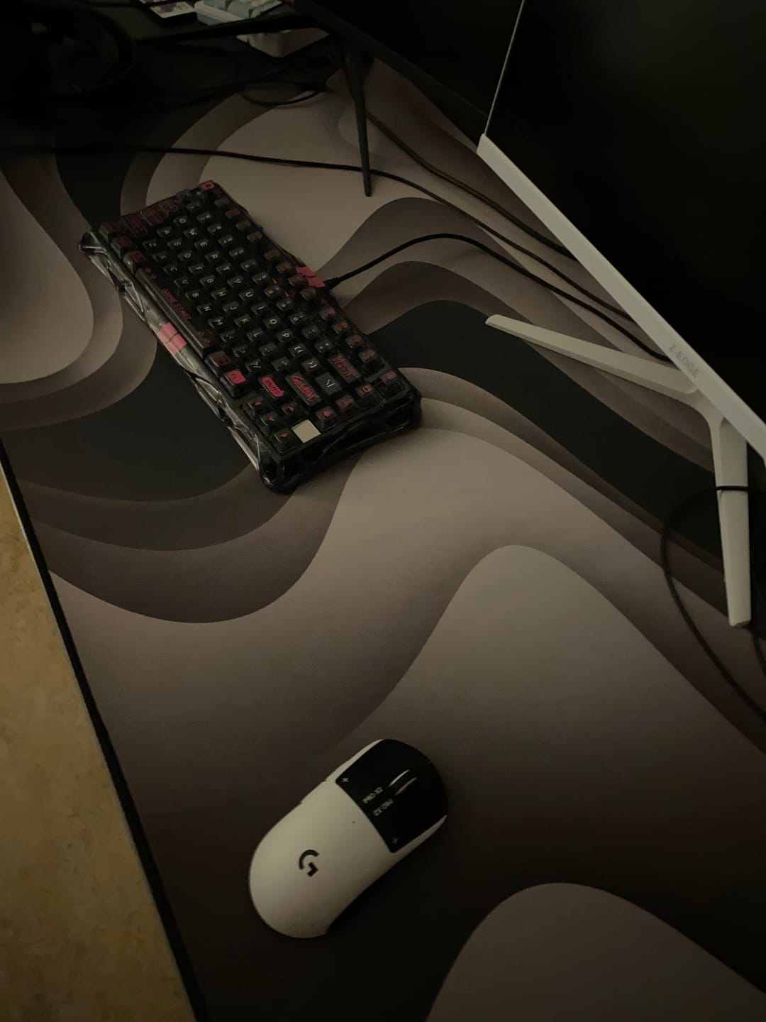 Customer photo review of MONO ─ SPEED ǀ GAMING MOUSEPAD