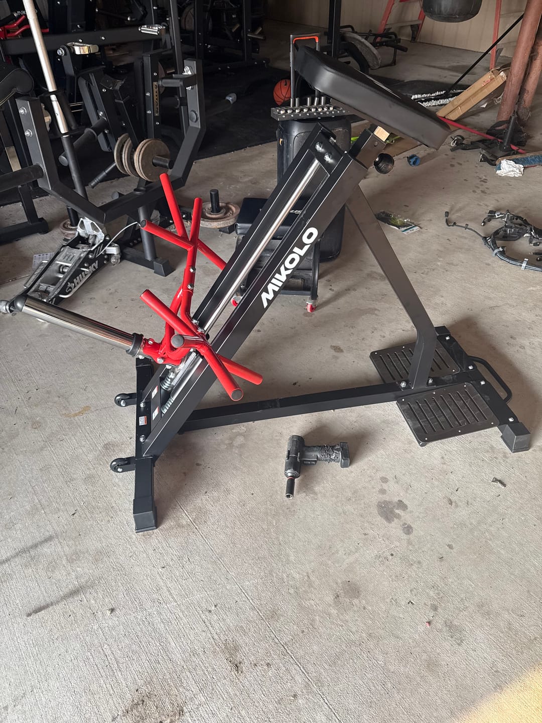 Customer photo review of T-bar Linear Row Machine S7