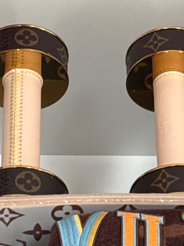 Customer photo review of CUSTOM LV DUMBBELLS