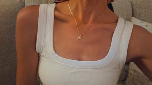 Customer photo review of Chai Chain Necklace