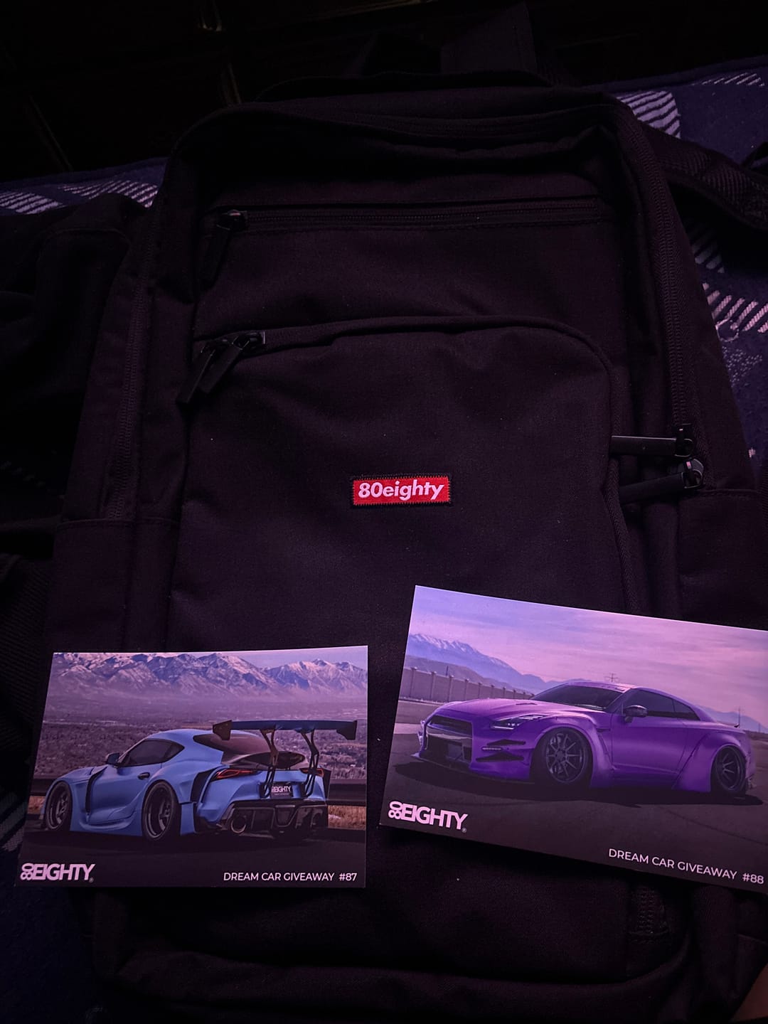 Customer photo review of 80Eighty® Premium Backpack