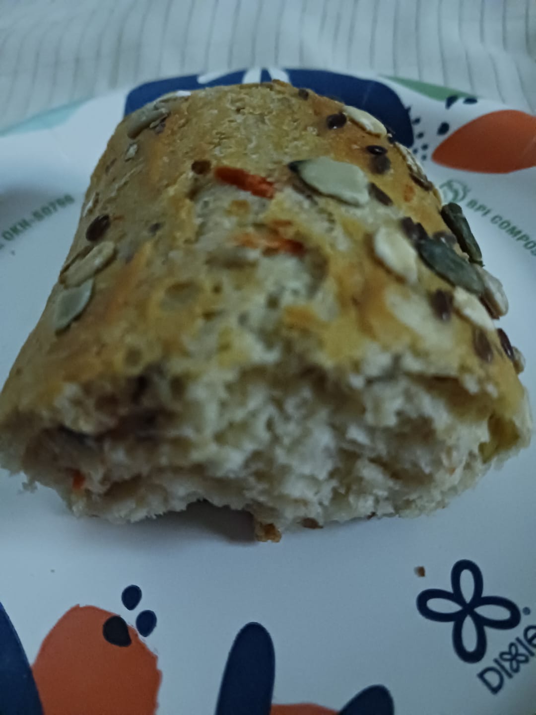 Customer photo review of Potato Carrot Rolls (5 pack)