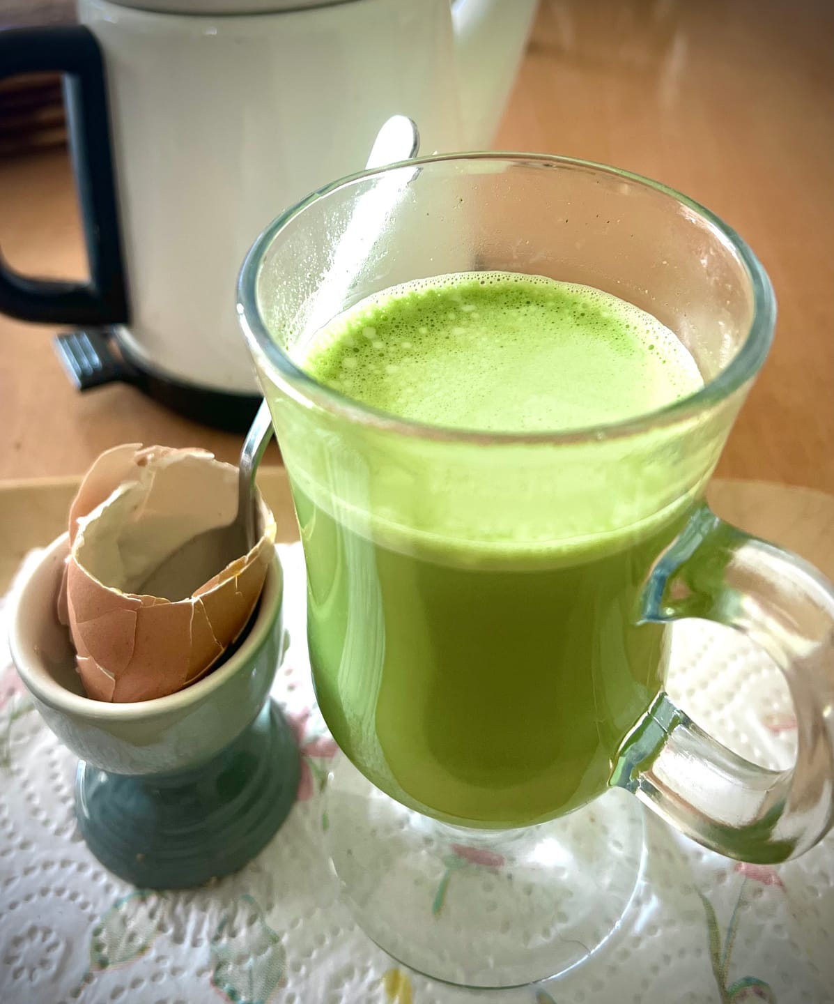 Customer photo review of Matcha ceremonial orgánico 30g
