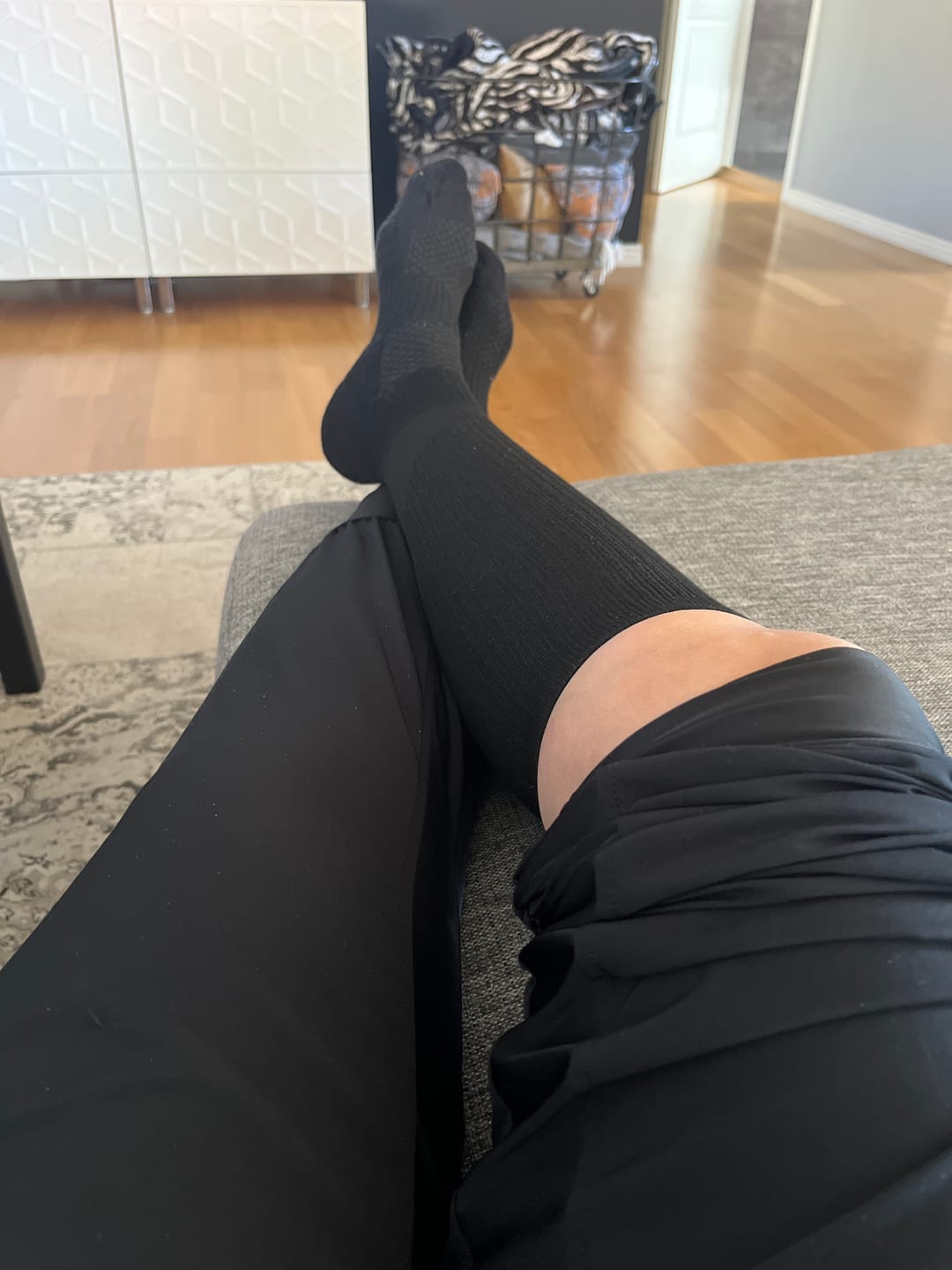 Customer photo review of Støttestrømper