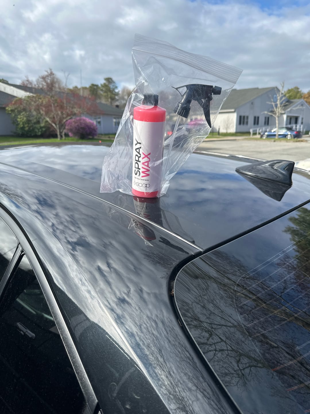 Customer photo review of +Soap Detail Spray & Wax