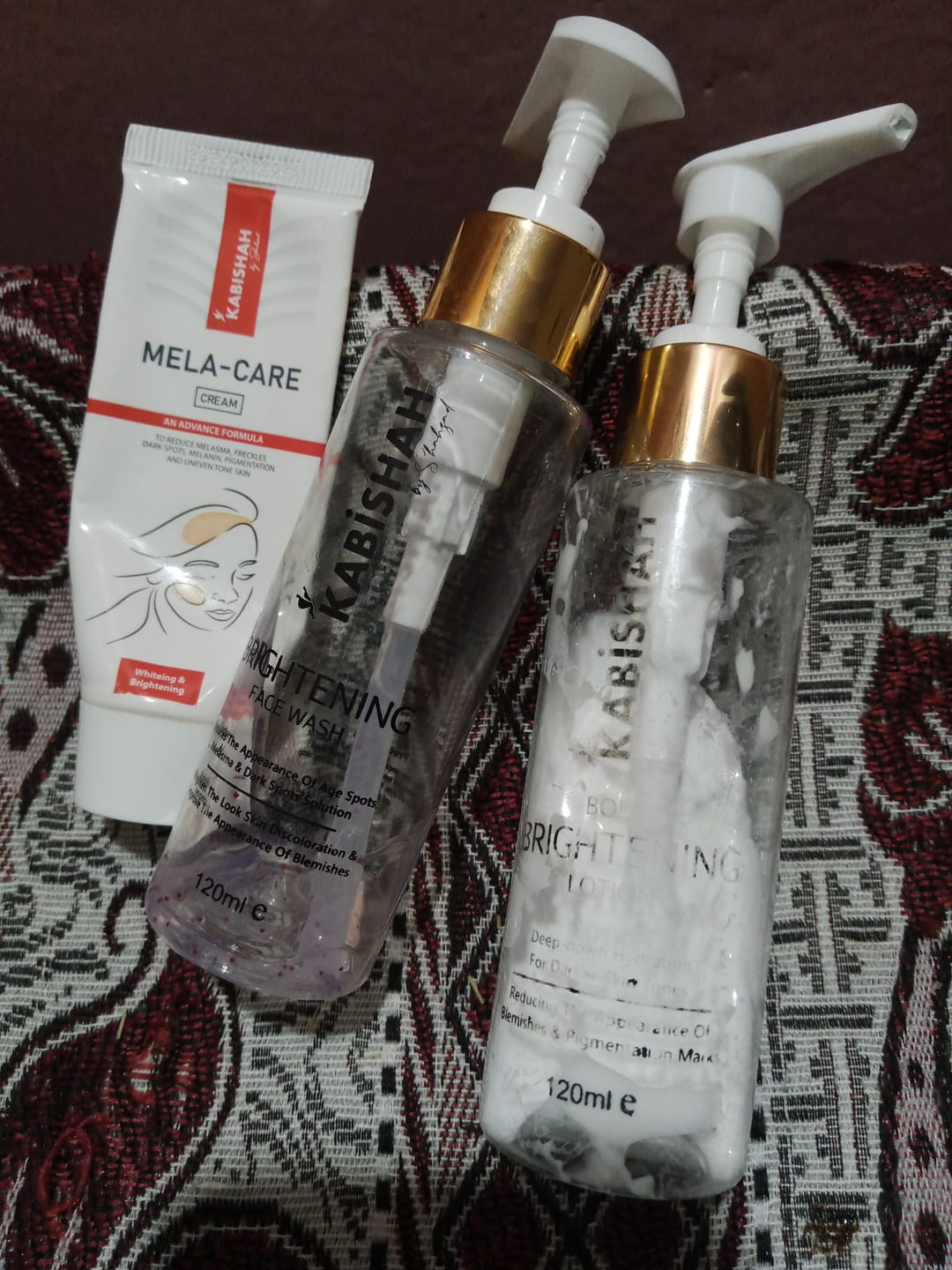 Customer photo review of Special Pigmentation Bundle