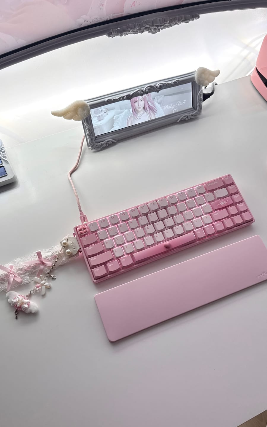 Customer photo review of Zirnex Ayne68 Alüminyum Klavye (Manyetik Switch / HE)