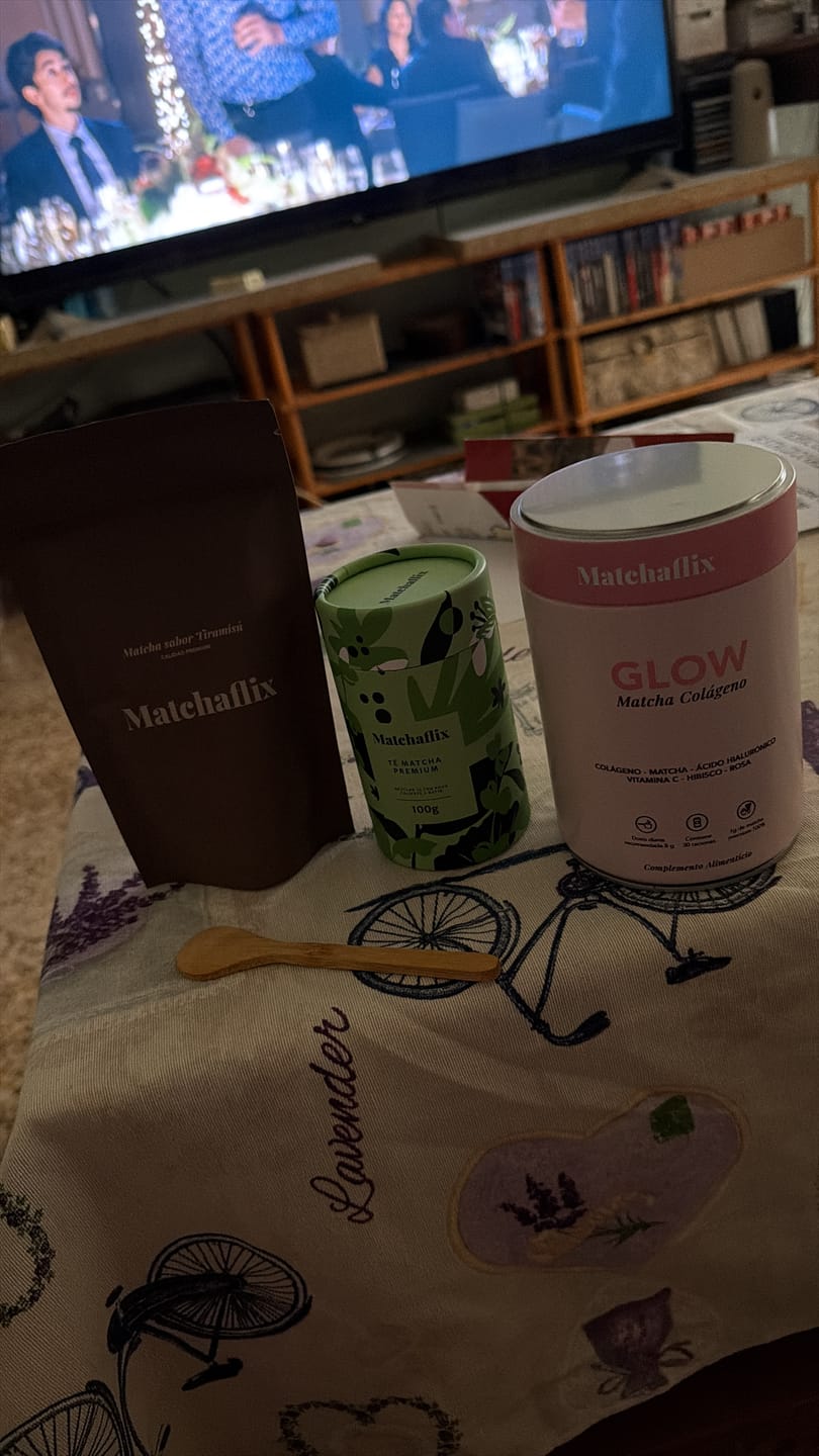 Customer photo review of Té Matcha Premium Tiramisú