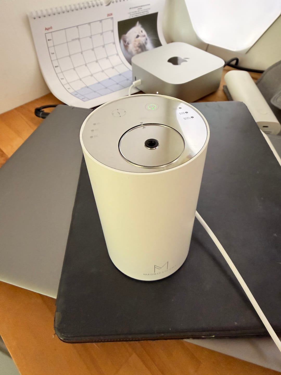 Customer photo review of ScentFlow Portable Waterless Diffuser