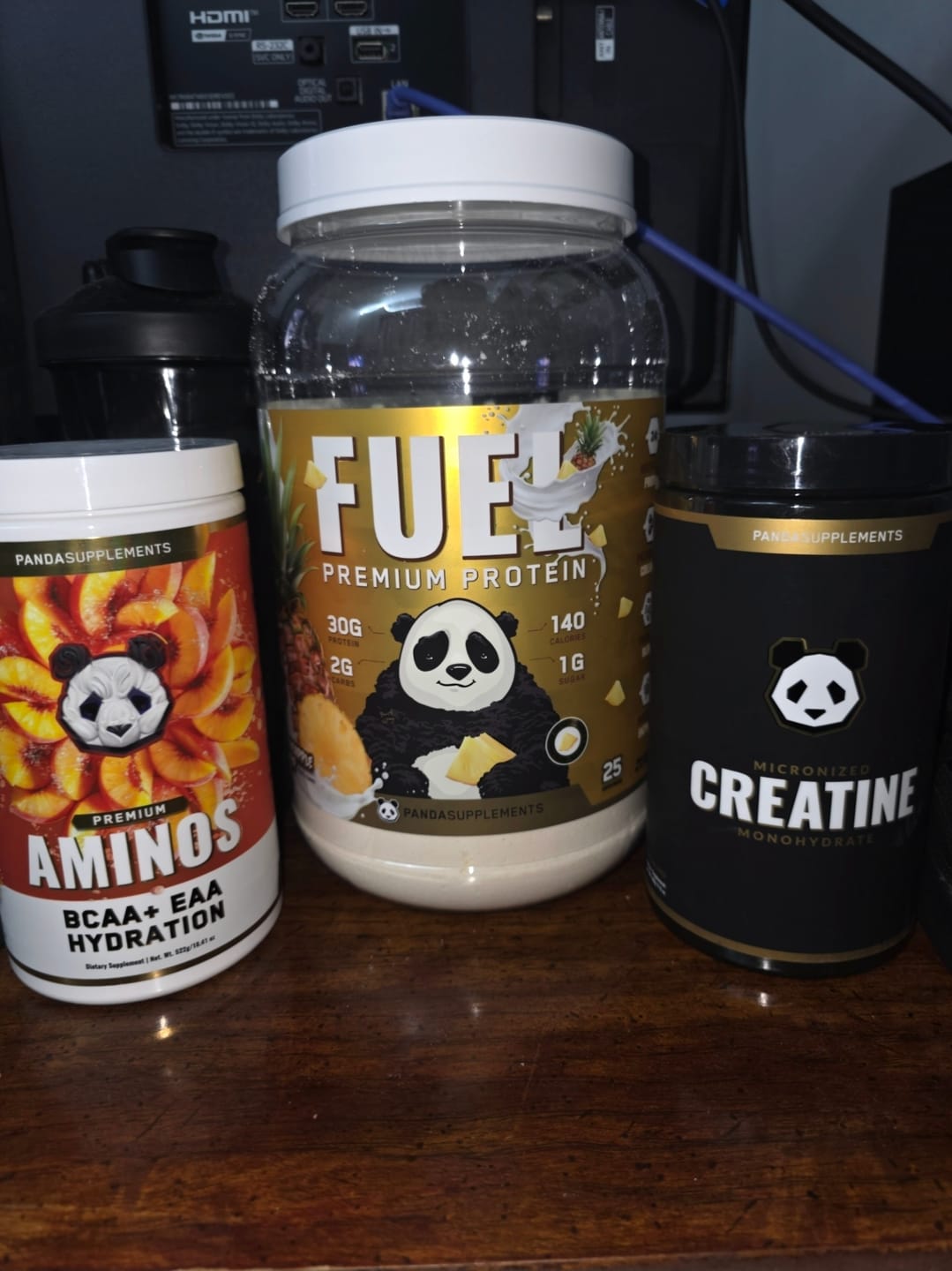 Customer photo review of AMINOS | BCAA + EAA + HYDRATION + ELECTROLYTES