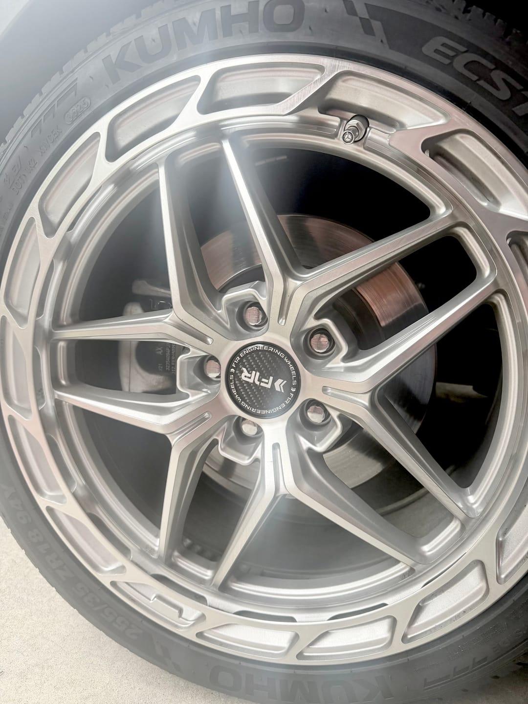 Customer photo review of Wheel Installation Package