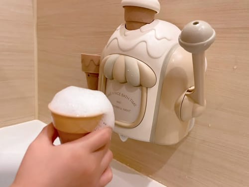お風呂でソフトクリーム屋さんに関するお客様の写真付きレビュー