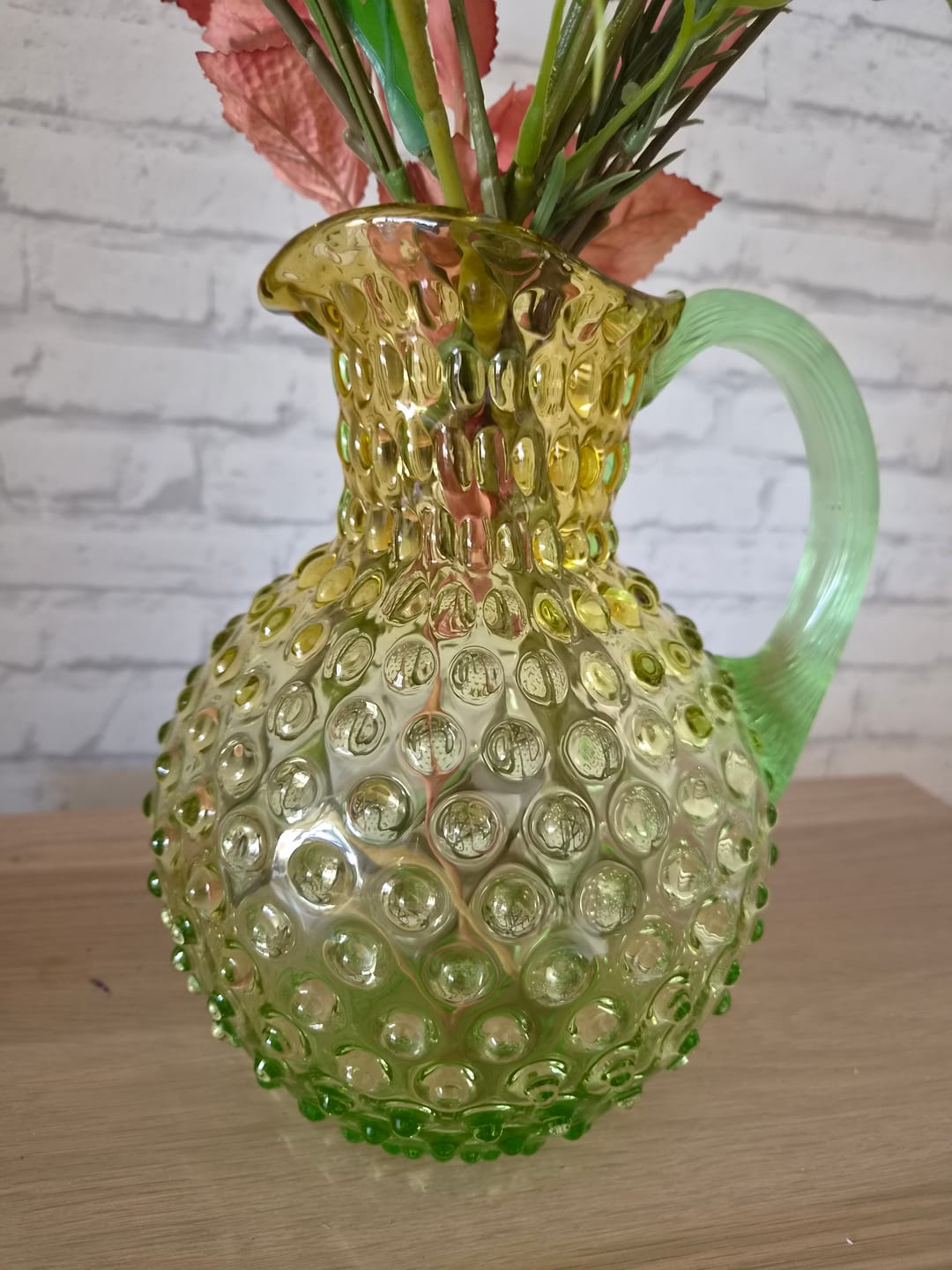 Customer photo review of Sada Meadow Hobnail Džbán a Sklenice