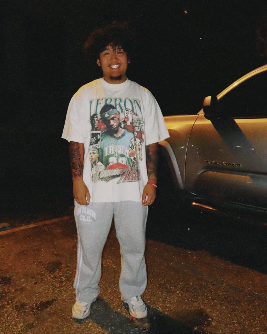 Customer photo review of LeBron "High School" Tee