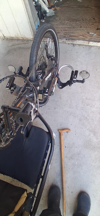 Customer photo review of Vertical Rear Light Mount