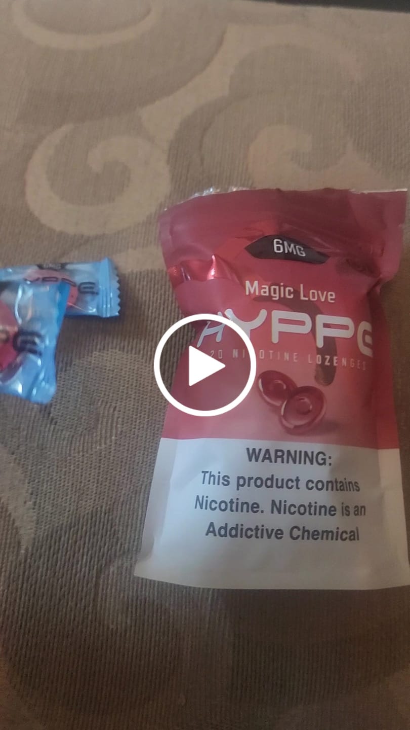 Customer video review of Nicotine Lozenges