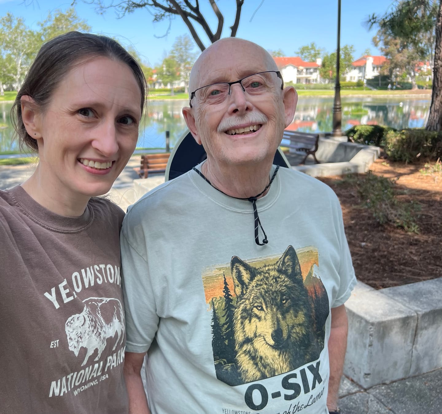 Customer photo review of Yellowstone Park Wyoming T-Shirt