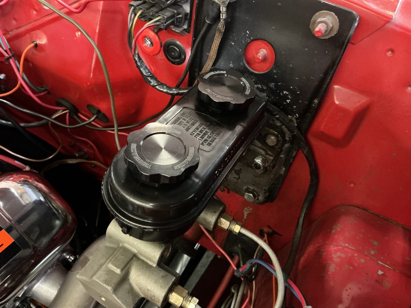 Customer photo review of TBM Modular Master Cylinder Billet Reservoir Cap (Mopar Style)