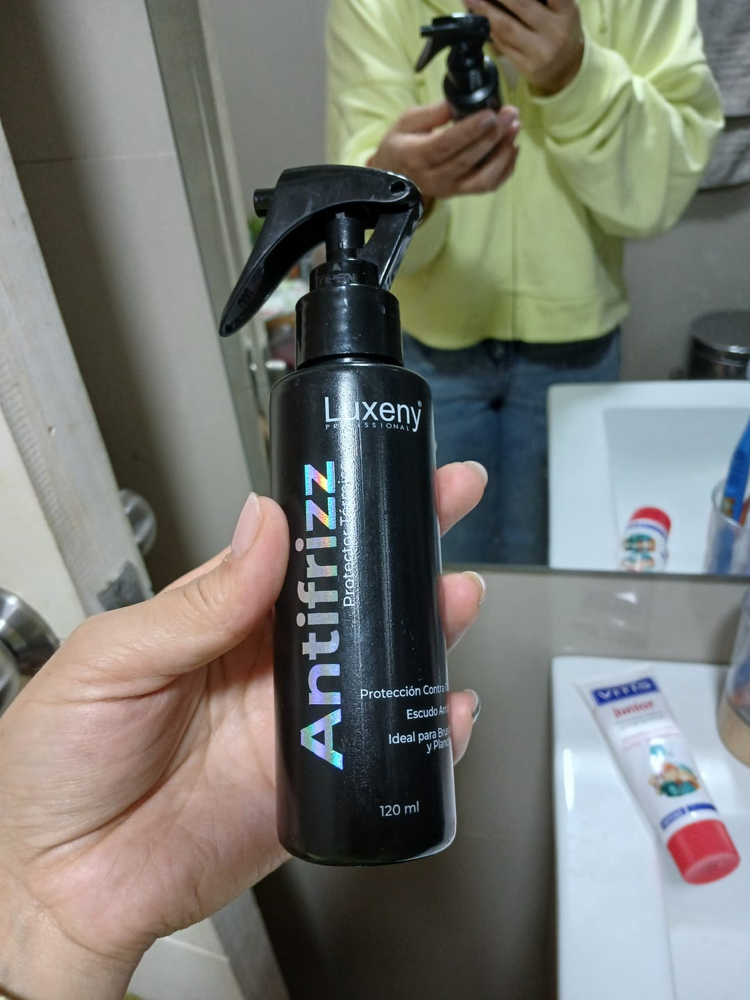 Customer photo review of Protector Térmico Antifrizz 120 ml