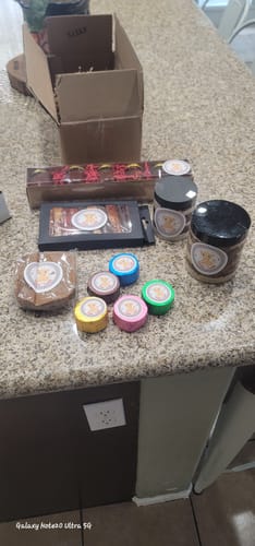 Customer photo review of Spicy Fruit Paste Sampler Box