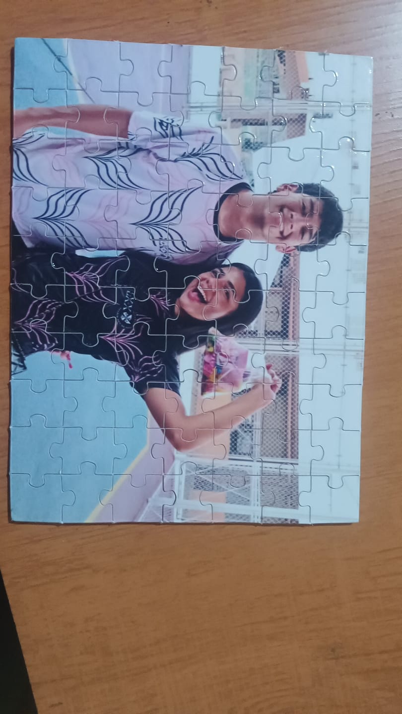 Recensione fotografica del cliente di Puzzle fotografico personalizzato dei ricordi