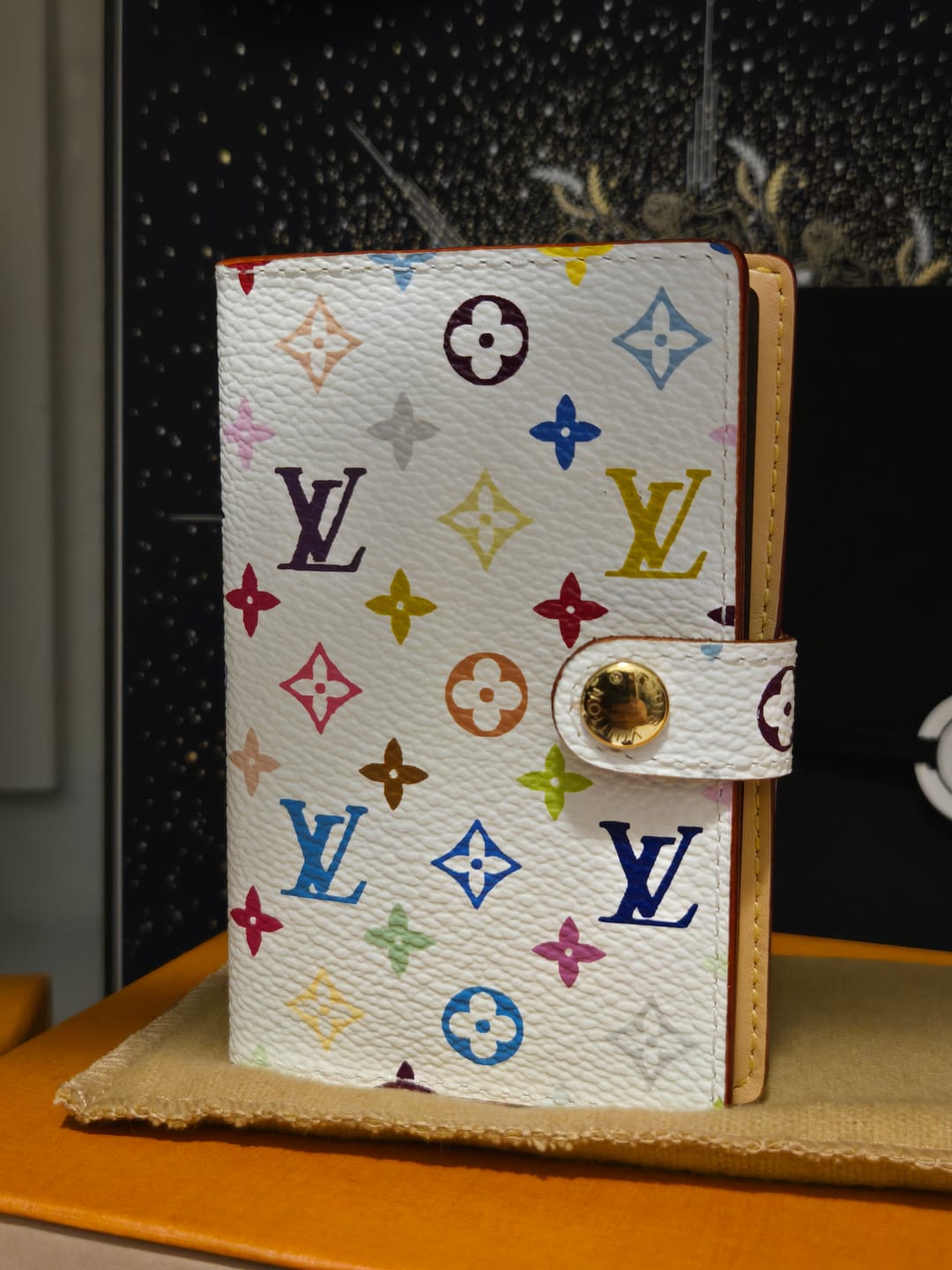 Customer photo review of Multicolor Monogram Carnet de Bal Mini Address Book