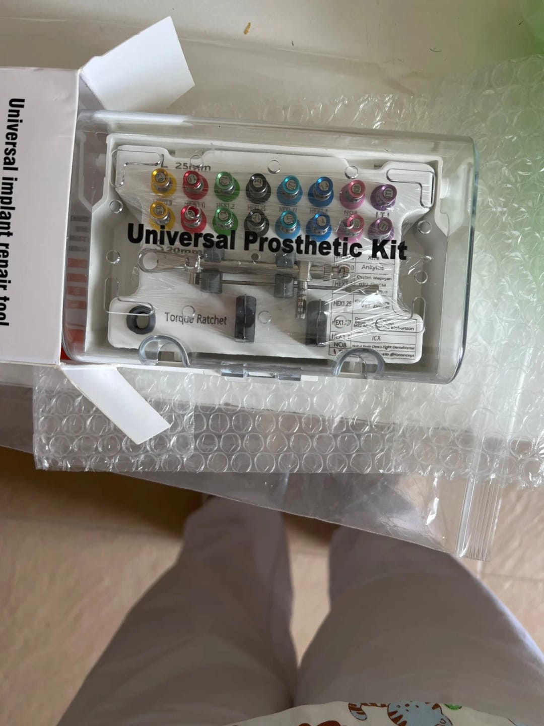 Customer photo review of All in 1 Implant Screw Drivers - Torque Boxes
