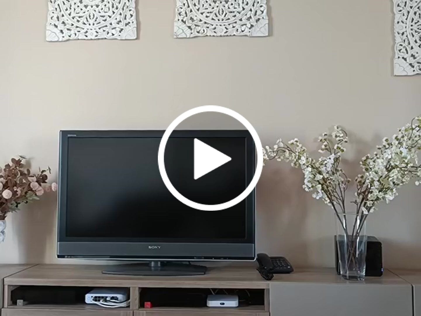 Customer video review of Fleur de Cerisier - Blanc (3 tiges)