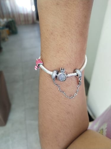 Customer photo review of PULSERA PANDORA CORONA O PLATA .925 + KIT DE REGALO