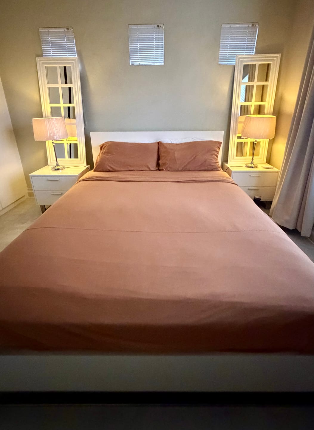 Customer photo review of Duvet Cover Set - Terracotta