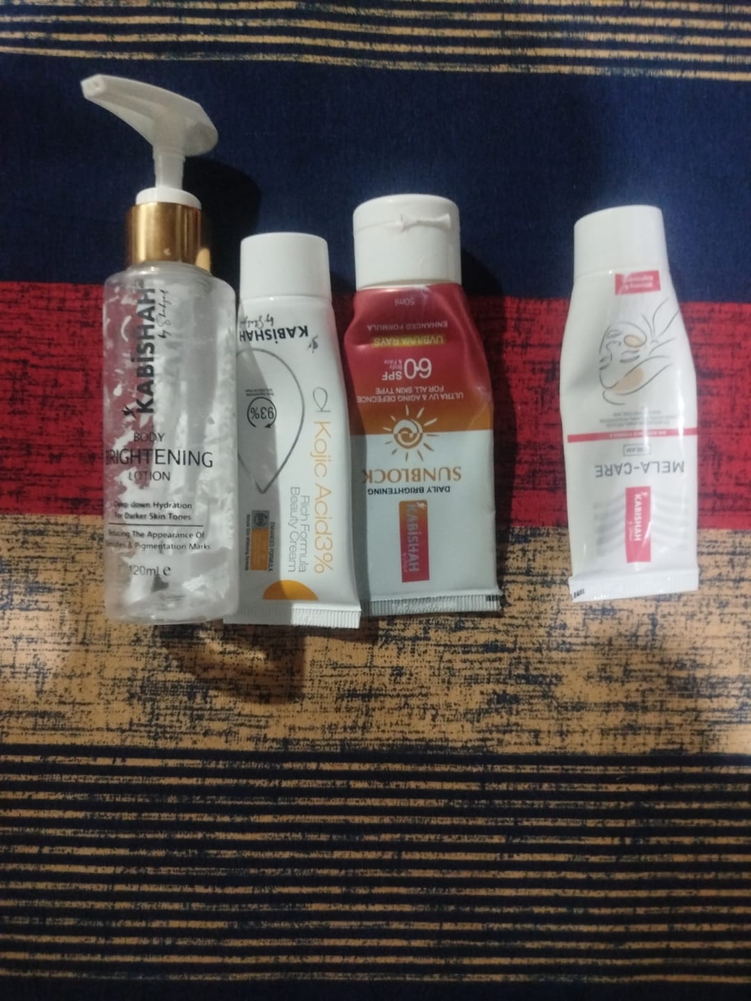 Customer photo review of Hand & foot Brightening and Moisturizing Cream