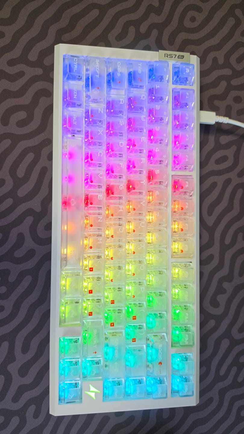 Customer photo review of ATK RS7 Air Klavye (Manyetik Switch / HE)