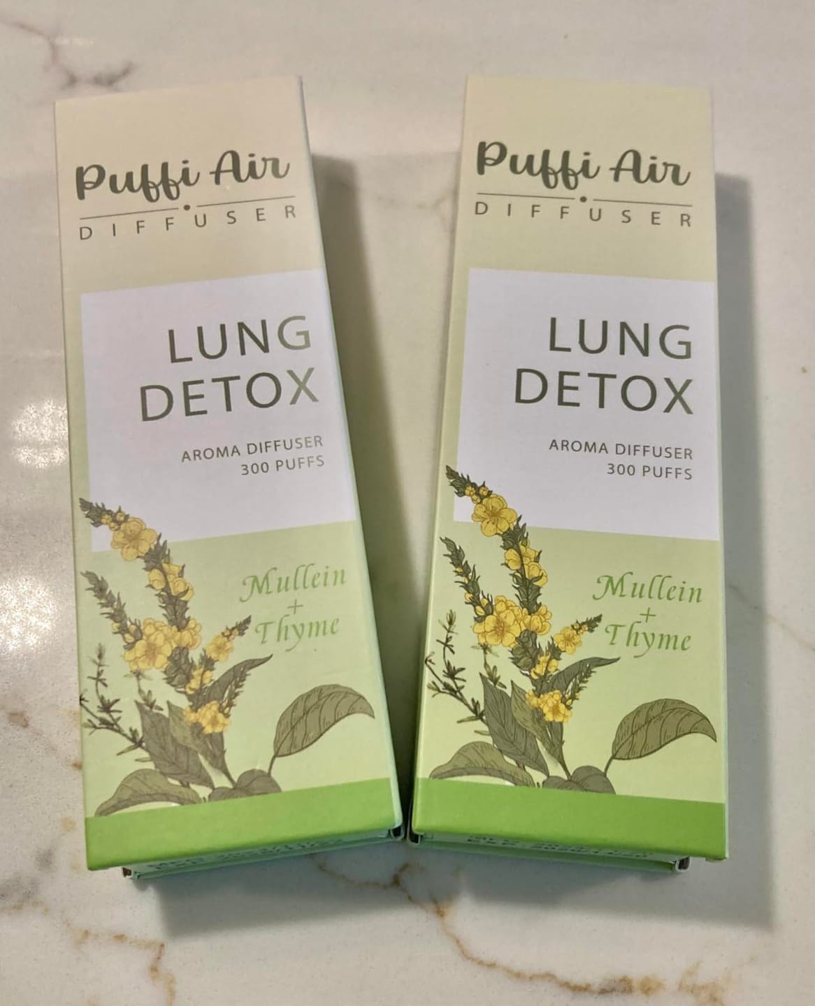 Customer photo review of Rarify's Herbal Lung Cleansing inhaler...