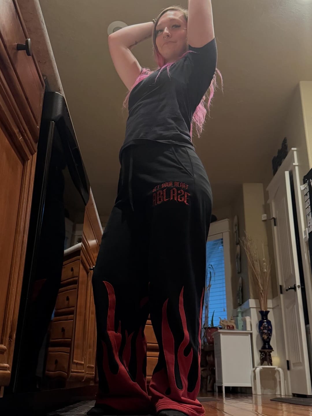 Customer photo review of Ablaze Joggers