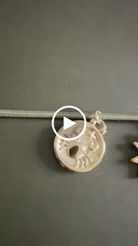 Customer video review of Cancer Zodiac Charm