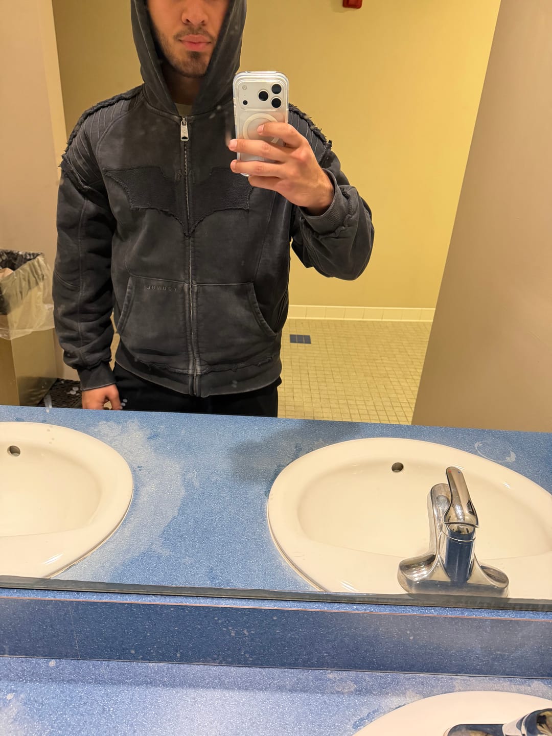 Customer photo review of 5209 - Batman Armored Zip-Ups