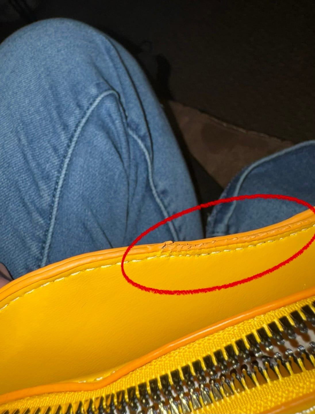 Customer photo review of Van Gogh sunflowers Saddle Bag