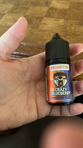 Customer photo review of MerryMi Salts 30 ml – Líquido para vapeo – Sal de nicotina – 5 %