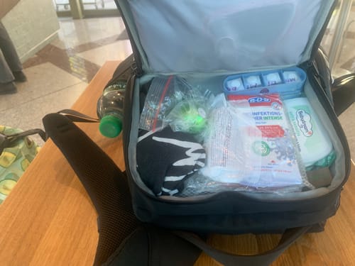 Customer photo review of The Underseat 15L
