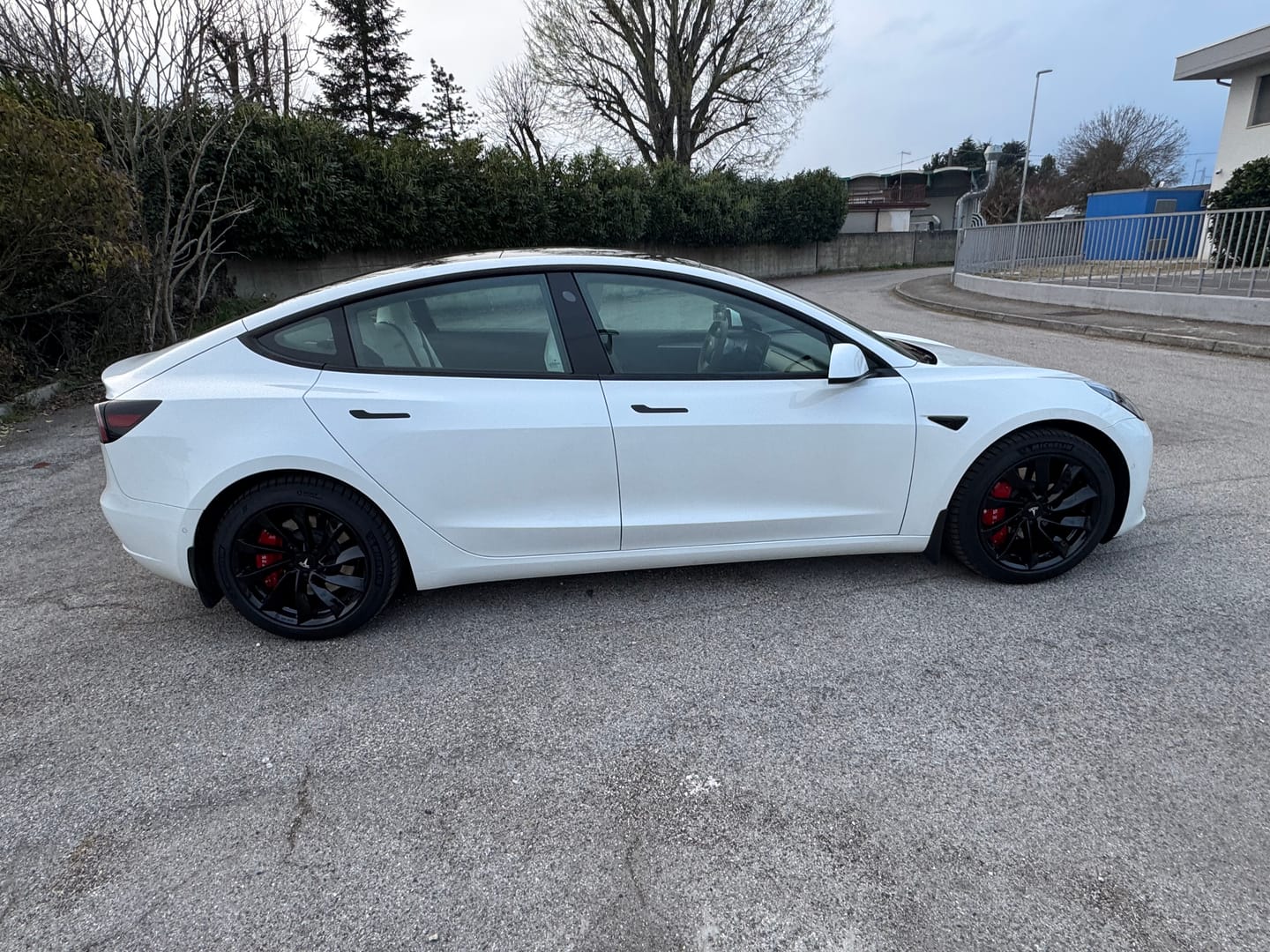 Customer photo review of Red Brake Caliper Covers (4Pcs) for 2017-2023 Tesla Model 3/Y