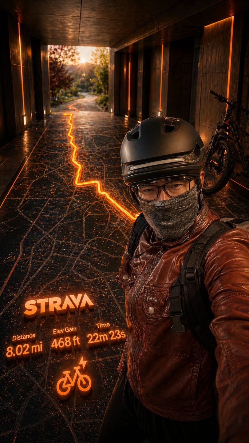 Recensione con foto di un cliente sulla visiera per casco AURA