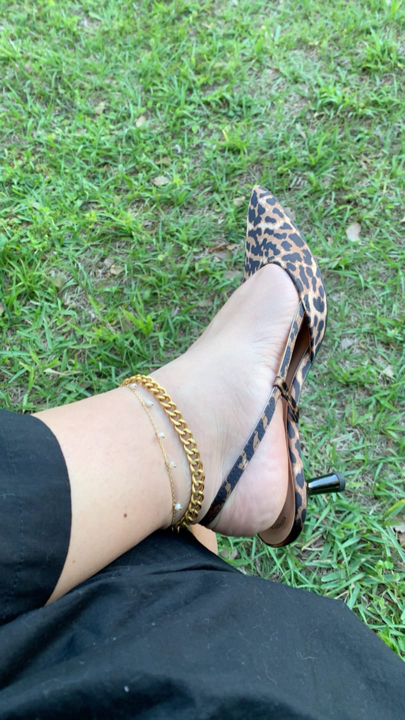 Customer photo review of Miami Anklet