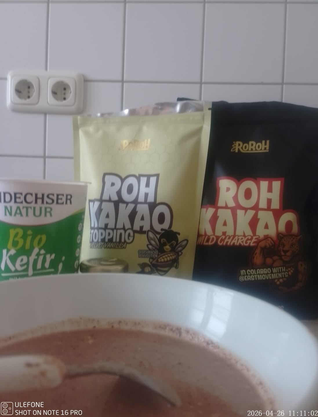Customer photo review of Rohkakao Pulver - Wild Charge | 250 g
